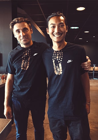 Greg et Tony - Associés du Café Saint-Jacques